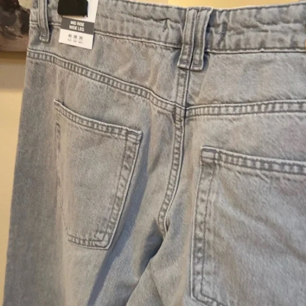 ⚜️Women's Light Gray Jeans - Picture 8 of 8